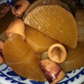 きらり59's cooksnap of when they made 大根とイカの煮物.