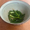 ねもぶん's cooksnap of when they made 簡単！免疫力UP☆にんにくの芽のナムル.
