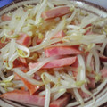 mioly's cooksnap of when they made ✿焼き豚と❀もやしの✿ポン辛和え.