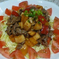 Akosua's cooksnap of when they made 牛肉のさっぱり炒め.