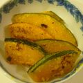 しろくまりん's cooksnap of when they made カボチャのガーリックチーズソテー.