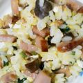 おいしくなあれ's cooksnap of when they made にらとチャーシューの炒飯.