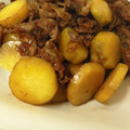 超美人's cooksnap of when they made さつまいもと牛肉の甘辛煮.