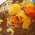 築山紀子's cooksnap of when they made ＊キムチ味の豚ひき肉じゃが＊～韓国風♪.