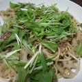 小佐谷's cooksnap of when they made 蓮根と挽肉の和風パスタ.