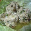 ゆずこみかん's cooksnap of when they made レンジで簡単♫中華風鶏団子のあんかけ♡.