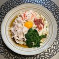 ちゃかぴまま's cooksnap of when they made 冷やしモロヘイヤきしめん.