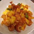 ののかりん糖's cooksnap of when they made ◎ちくわとじゃがいものケチャップ炒め◎.