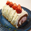 sacoママ's cooksnap of when they made 春色ロールケーキ.