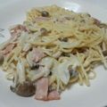 さくらんぽん's cooksnap of when they made 生クリーム不要♪基本のクリームパスタ.