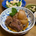 hal-pi's cooksnap of when they made 圧力鍋で早い！大根＆豚角煮☆.