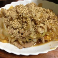 なかつかさのたいふ's cooksnap of when they made ガッツリ系☆厚揚げの生姜焼きのせ.