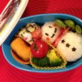 お助けマニー's cooksnap of when they made キャラ弁＊雪だるまちゃん.