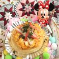 みなみんくっきんぐ's cooksnap of when they made ふわふわ甘たま☆カニカマトースト.