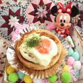 みなみんくっきんぐ's cooksnap of when they made 簡単！目玉焼きトースト.