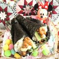 みなみんくっきんぐ's cooksnap of when they made 納豆マヨ手巻き寿司.