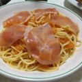 nyahchan's cooksnap of when they made 生ハムとトマトのパスタ.