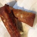 chika2633's cooksnap of when they made ひき肉の春巻き.