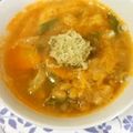 YUKIKI☆'s cooksnap of when they made 納豆みぞれキムチ汁.