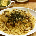 ベーカリーlov♡'s cooksnap of when they made ３種のきのこ和風パスタ.