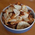 ぷりんフィーバー's cooksnap of when they made 残った餃子の皮でクルトンもどき♪.