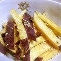 rammaro's cooksnap of when they made ルクエで☆サツマイモのきんぴら.