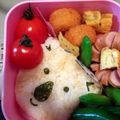 mana0914's cooksnap of when they made 簡単！コアラのマーチ、キャラ弁。.