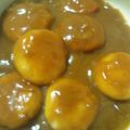 noanoanoan's cooksnap of when they made モチモチおからだんごのカレー炒め.