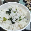 natsukori's cooksnap of when they made ＊お箸が進むワカメごはん＊.