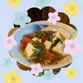 ダッフィーニーうに's cooksnap of when they made トマトとめかぶと豆腐の混ぜるだけサラダ.
