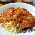 櫻宮大's cooksnap of when they made アボカド＆ベーコンパスタ.