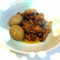 さんご７１４'s cooksnap of when they made 手羽元とゆで卵煮(圧力鍋).