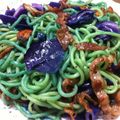 みっつの紅茶's cooksnap of when they made あっさり美味しい♪ガーリック塩焼きそば.