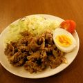 BiwacoJune's cooksnap of when they made 楽チン♪豚こま生姜焼き.