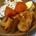 かこみー's cooksnap of when they made 煮豚のタレでいり鶏　お弁当のおかず.