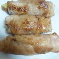 めぐdeath's cooksnap of when they made お弁当に、豚ロースのポテト巻き焼き.