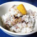 ソウくんママ's cooksnap of when they made 栗の甘露煮de雑穀栗ごはん.