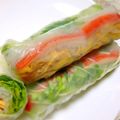maomana★'s cooksnap of when they made 野菜生春巻き.