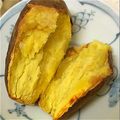 Elly’s's cooksnap of when they made レンジ＆魚焼きグリルで★簡単石焼き芋風.