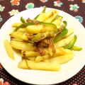 シャンプーハット's cooksnap of when they made じゃがいもとピーマンのささっと炒め.