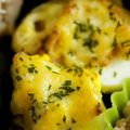 saki1010's cooksnap of when they made お弁当に〜玉カニかまグラタン♪.