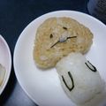 ゆいランラン's cooksnap of when they made キャラ弁♡なめこ探偵.