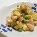 はちれ's cooksnap of when they made さつま芋と新生姜のカレーマヨサラダ.