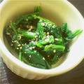みかんkkf's cooksnap of when they made *簡単♪ほうれん草の胡麻和え*.