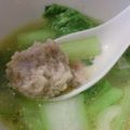 skamegu's cooksnap of when they made ☆簡単☆豆腐入り鶏団子の中華スープ.