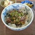 いぶきち君's cooksnap of when they made 簡単！鮪とオクラのスタミナ丼.