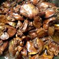 ♪まるえ's cooksnap of when they made お手軽ウマイ！！鶏レバーの甘辛煮.