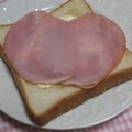 陽翔mam 's cooksnap of when they made ハニー❤ハムマヨトースト.