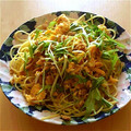 アメ子s2's cooksnap of when they made 簡単＊水菜とツナの和風パスタ.