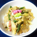 ソウくんママ's cooksnap of when they made かまぼことごぼうの卵とじ丼.
